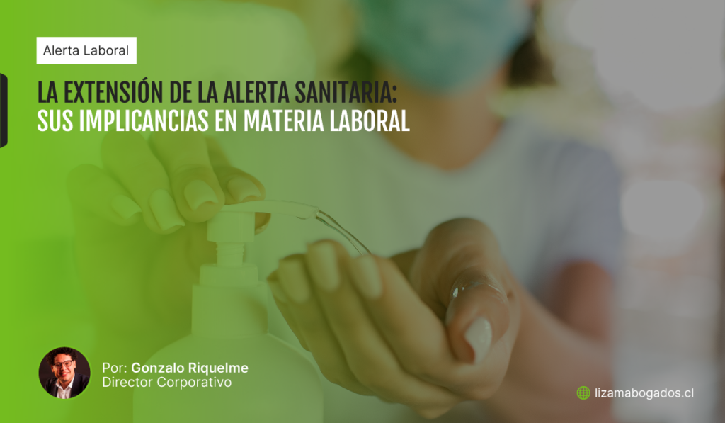 Extensión de alerta sanitaria