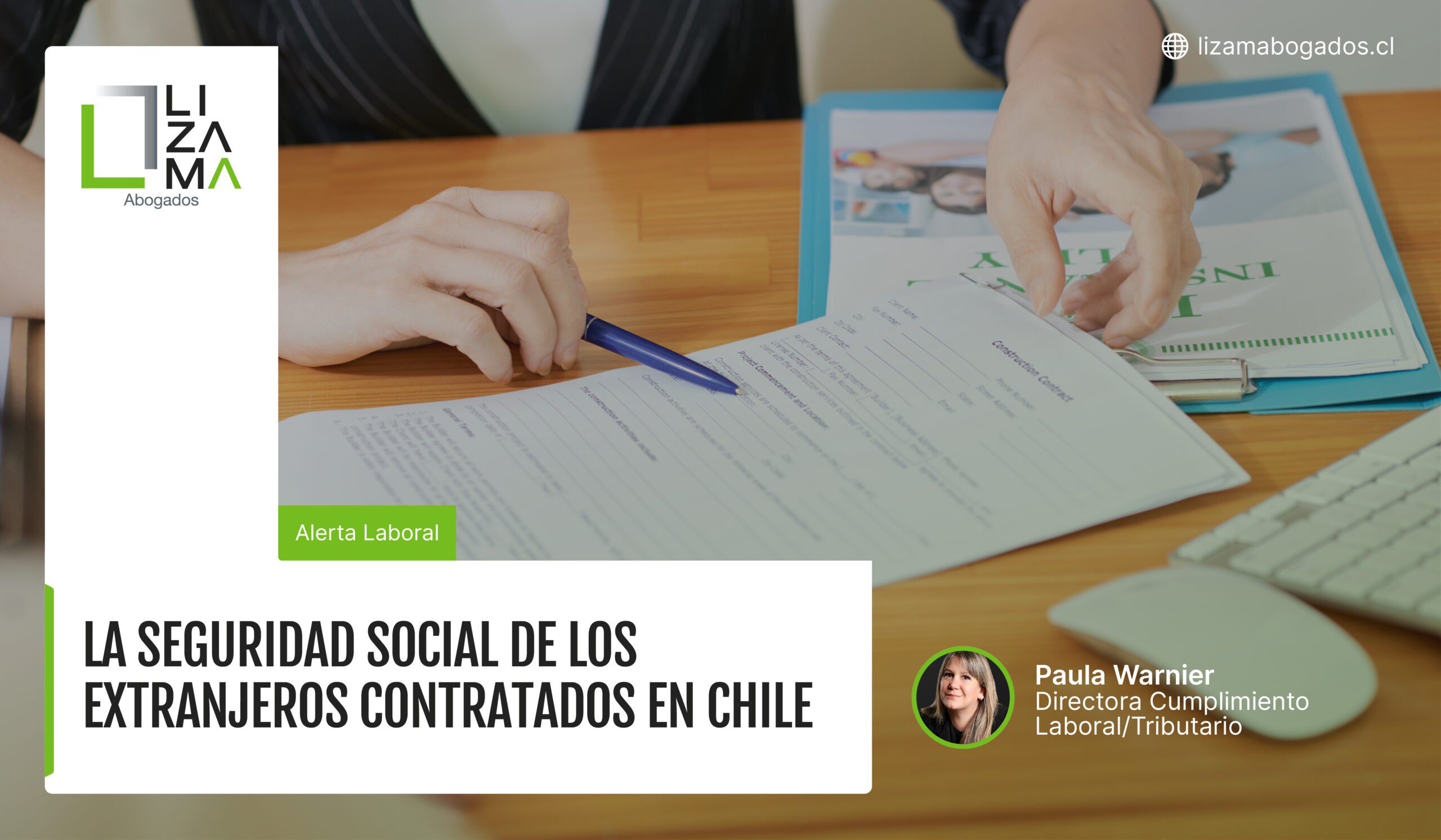 La seguridad social de los extranjeros contratados en Chile