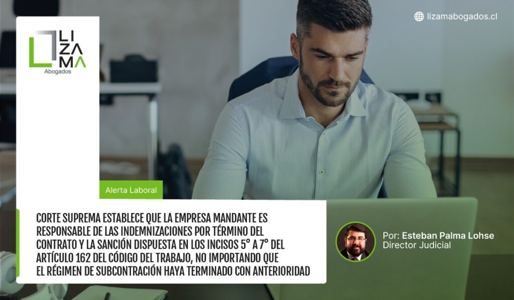 INDEMNIZACIONES POR TÉRMINO DEL CONTRATO