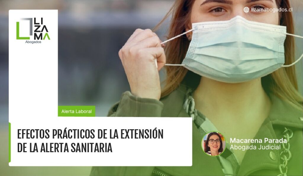 Efectos prácticos de la extensión de la alerta sanitaria