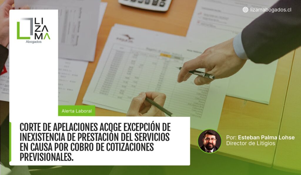 cobro de cotizaciones previsionales.