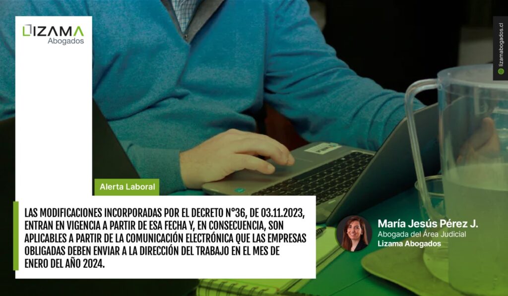 modificaciones efectuadas en materia de inclusión laboral