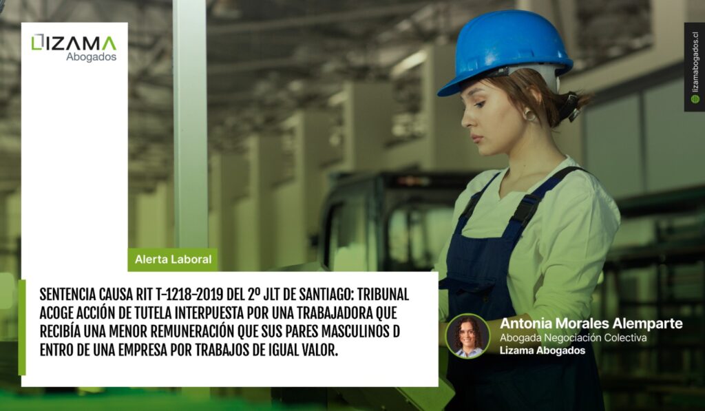 trabajos de igual valor